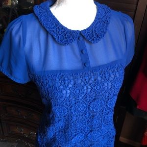 Vintage Collar Top